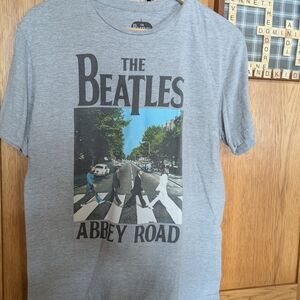 Gray Beatles Abbey Road T-Shirt